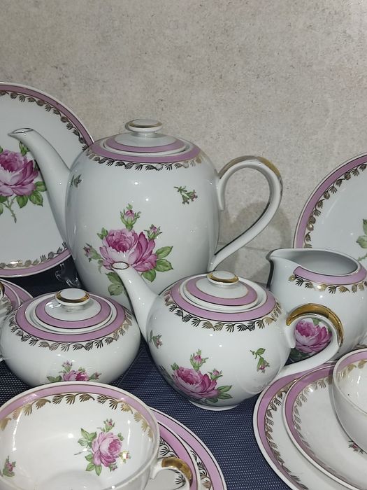 Чайный сервиз Роза.ГДР