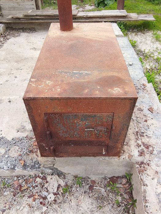 Б/у печка для бани