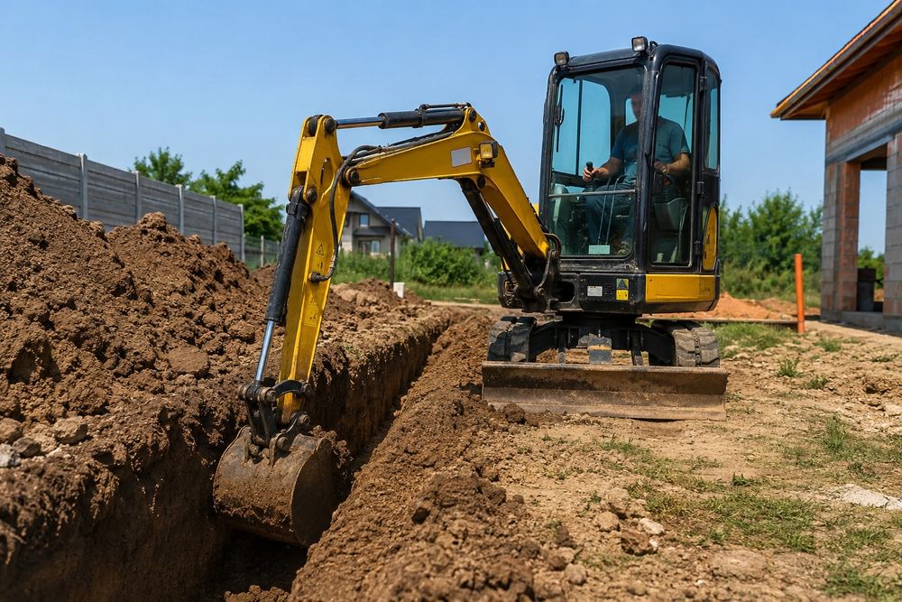 Închiriere Mini excavator