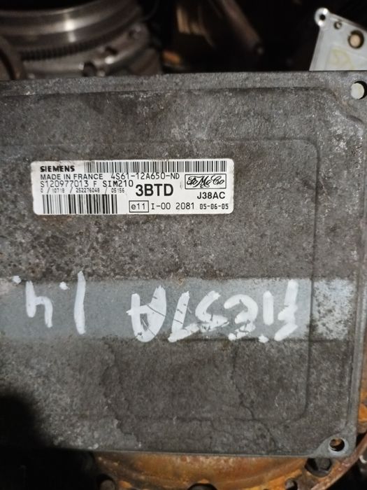 Ecu calculator motor ford fiesta fusion 1.4 benzina