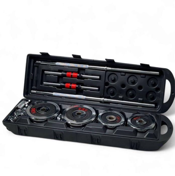 Гантел штанга набор оптом в кейсе 50кг