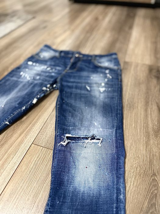 Dsquared2 Мъжки дънки "Acid Wash Effect"