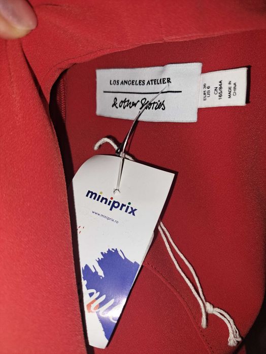 rochie rosie MINIPRIX