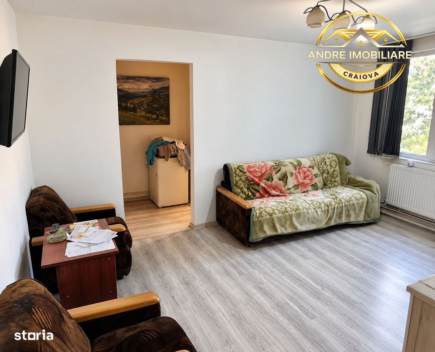 Apartament 2 camere,Calea București,centrală proprie,etaj intermediar