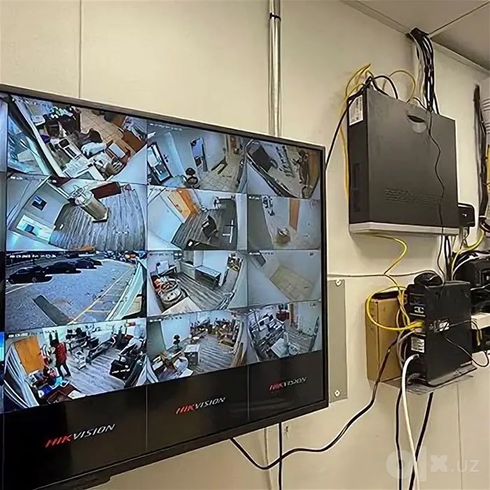 Установка камер видеонаблюдения недорого