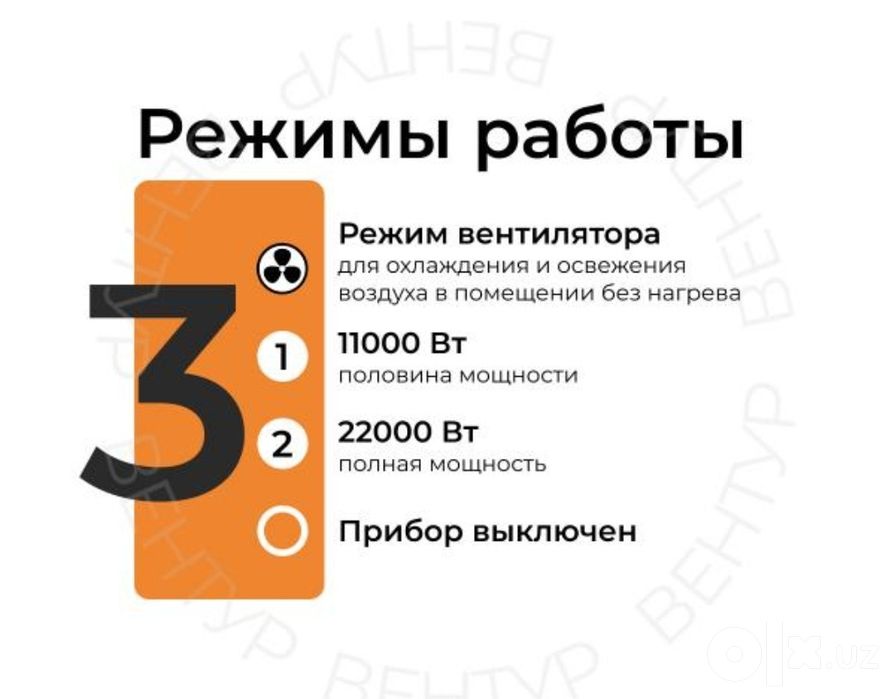 Обогреватель Ballu P-2-22 пушка