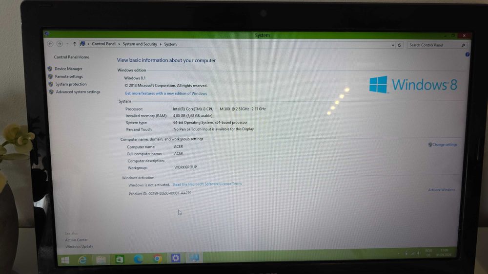 Laptop ACER 5742