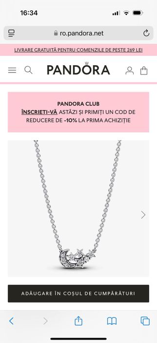 Colier si Cercei Pandora