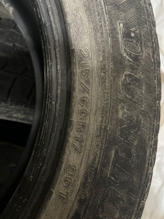 Продам шины бу 215/60,R17