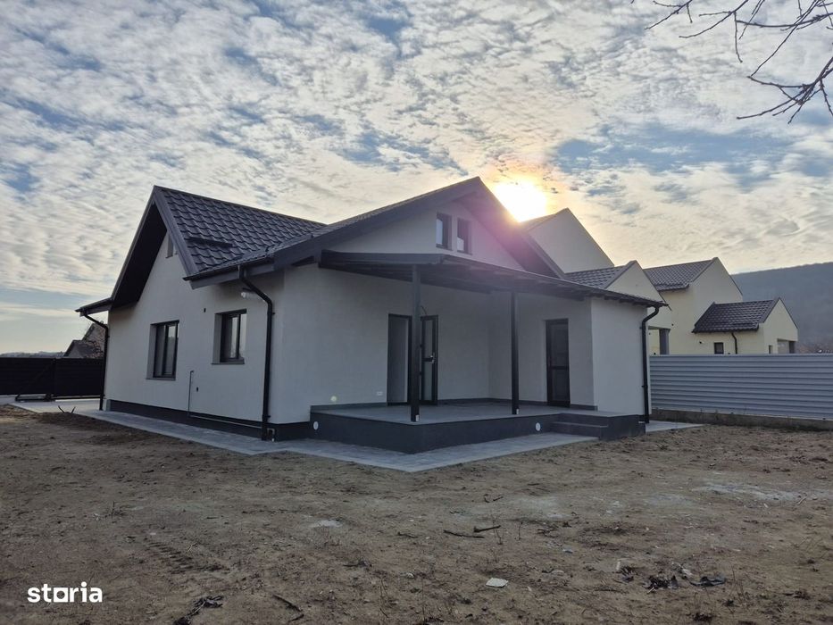 Casă nouă , 2025, 4camere,teren 486mp, vizavi parc industrial Hemeius