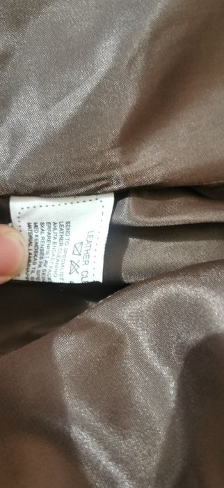 Кожено яке размер S