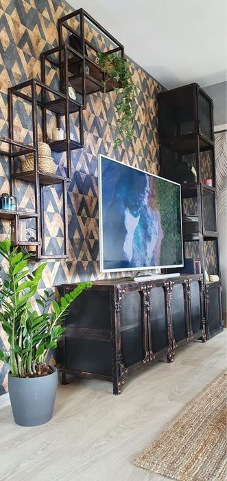 Mobilier industrial otel si lemn pe comanda