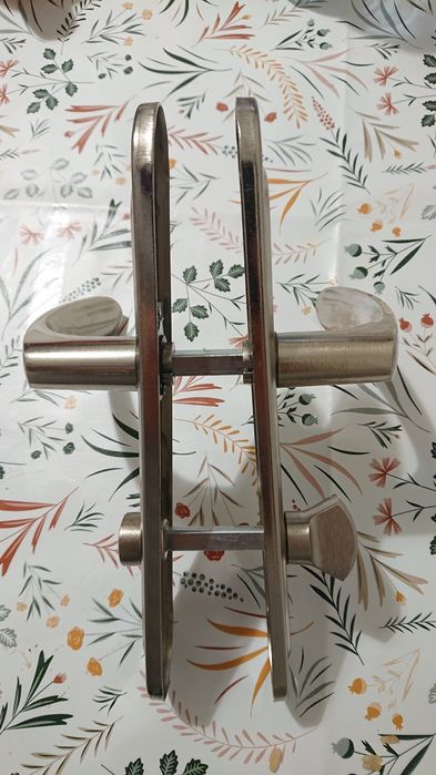 Сервизна дръжка за врата Sonico - 90мм - сребърна