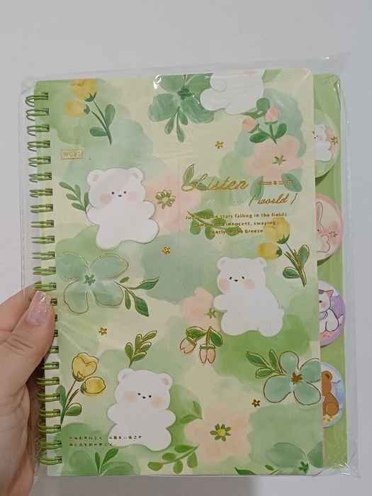 Estetik dizaynli bloknot