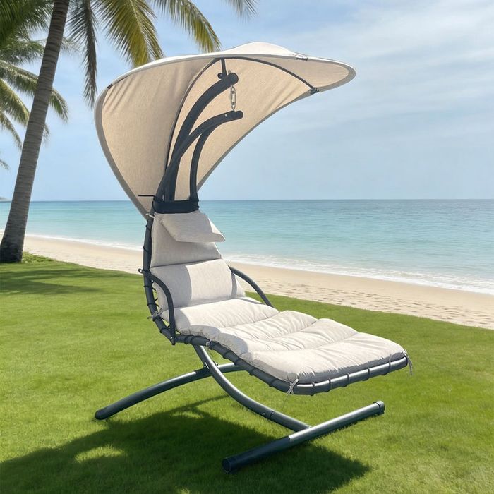 Leagan scaun suspendat de exterior pt gradina terasa nou in cutie