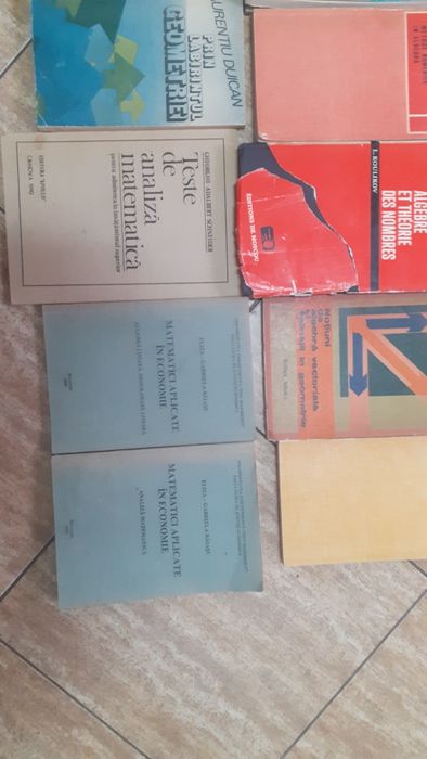 Carti analiza matematica-algebra facultate