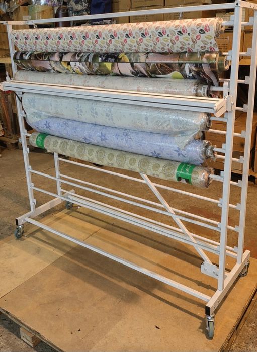 Стеллаж для рулонов и клеёнок