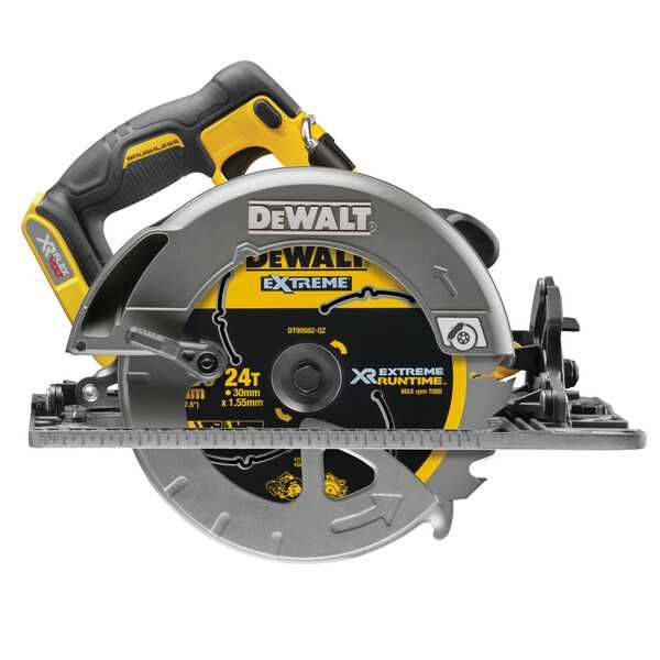 Акумулаторен ръчен циркуляр DeWALT DCS579NT, FLEXVOLT 54V, 190mm
