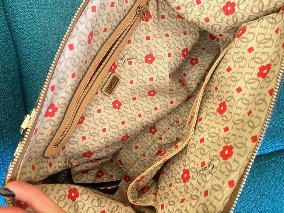 GUESS Дамска чанта - Leopard