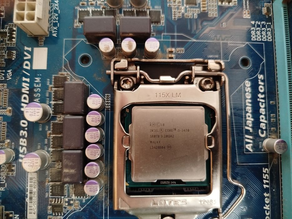 Процессор i5 3 поколения.