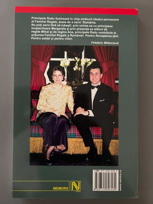 Cartea „Șapte” Radu Hohenzollern-Veringen, excelentă, cu autograf