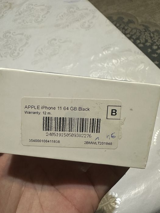 Iphone 11 64GB Black