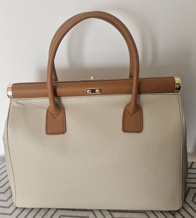 Geanta damă noua superba din piele naturala Made in Italy