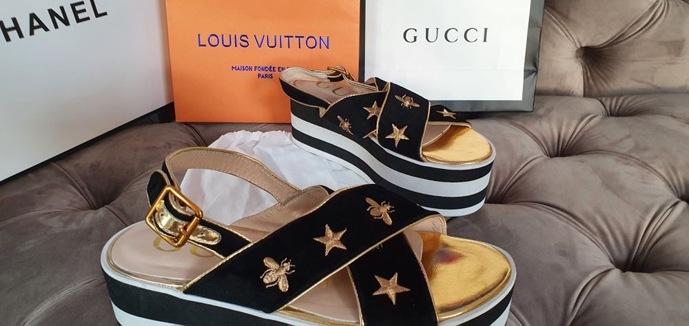 Sandale platforma Gucci 36