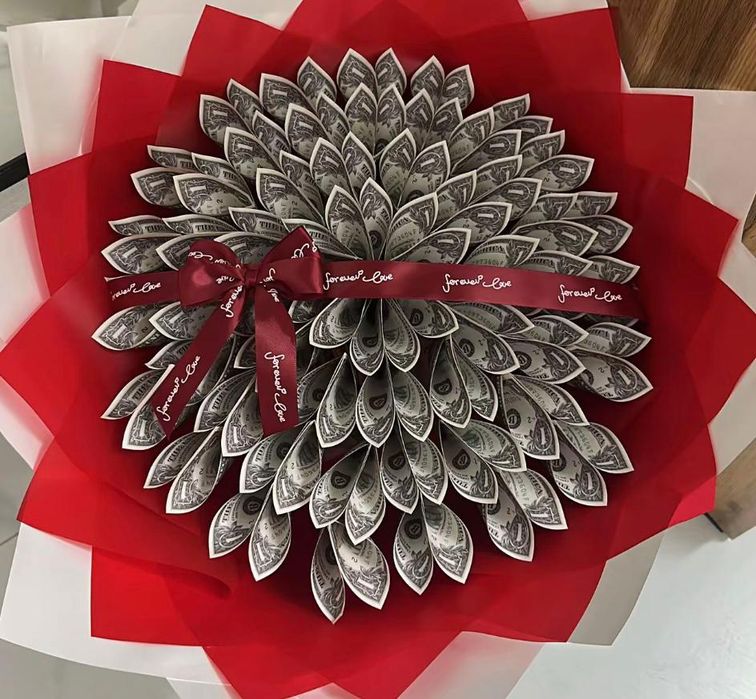 Денежный Ақшалы букет