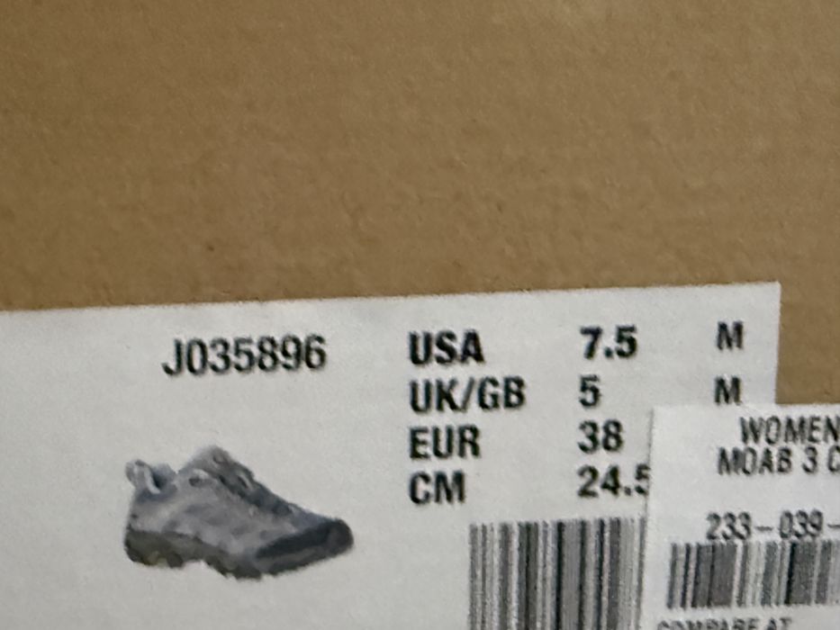 красовки для хайкинга Merrell Moab 3