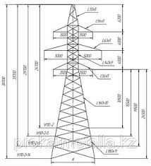 Металлические опоры ЛЭП. На заказ любые типы. См. внутри.
