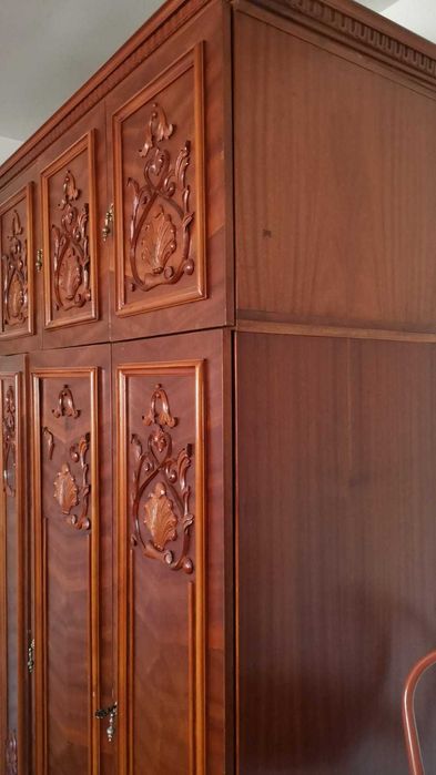 ocazie set dulap sifonier 3 usi servanta comoda