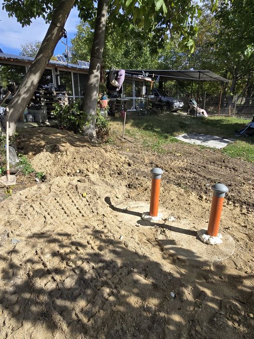 Мини Багер. Септична яма. Септични ями