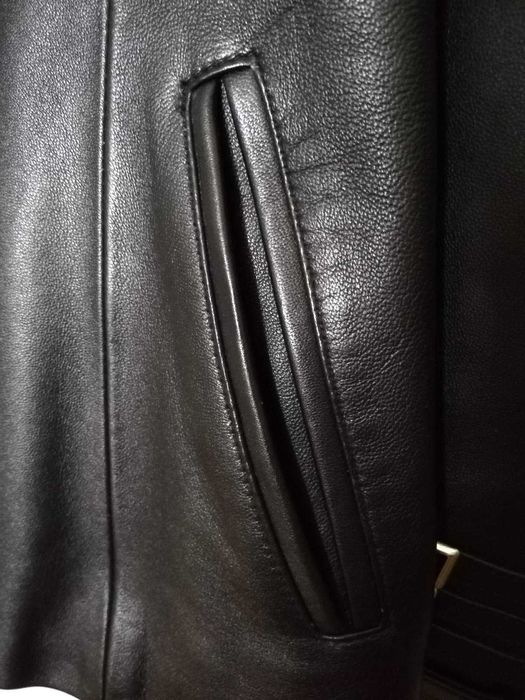 Дамско кожено яке естествена кожа с косъм