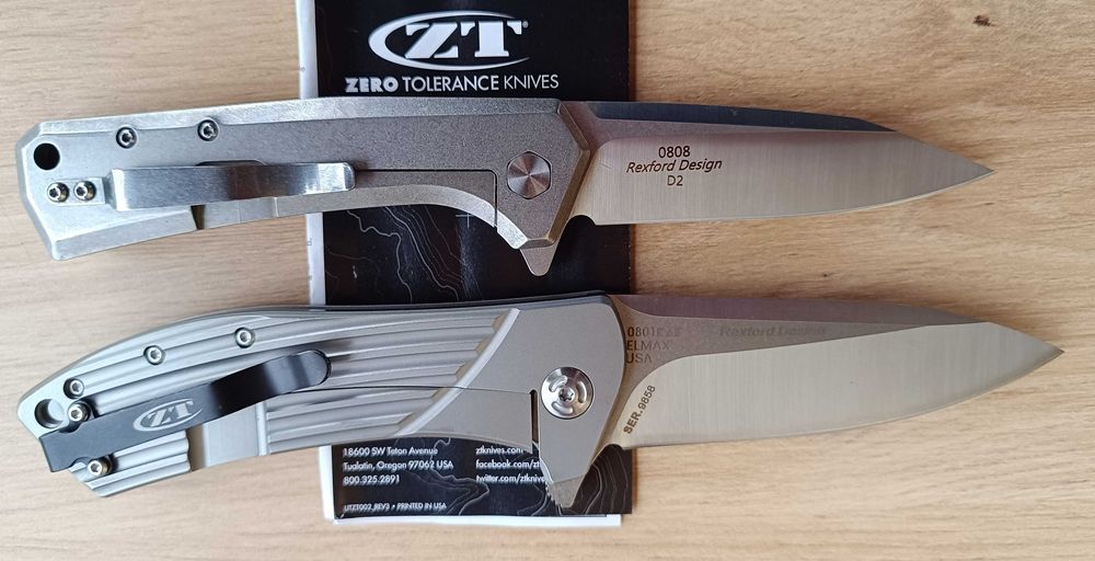 Сгъваем нож  ZT 0808 / ZT 0801