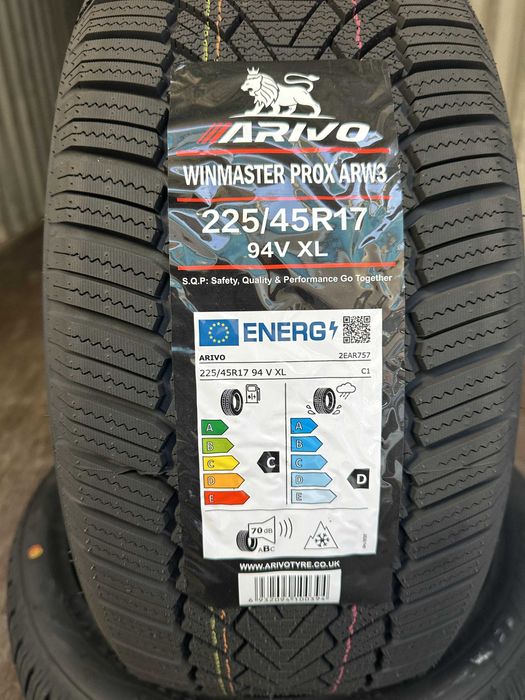 Нови зимни гуми ARIVO ARW 3 225/45R17 94V XL НОВ DOT БОРД 2254517
