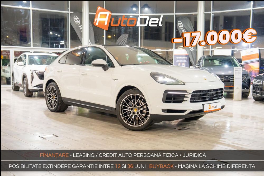 Porsche Cayenne Coupe 3.0 eHybrid 462 CP V6 / Panoramic / Sport Chrono / Scaune GTS