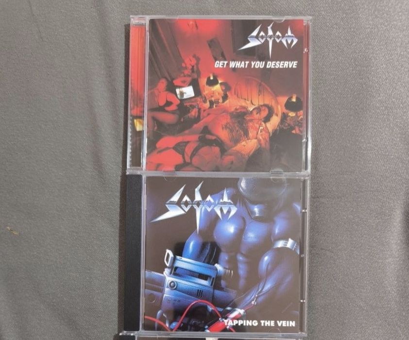 Компакт  дискове на група  Sodom и Sepultura