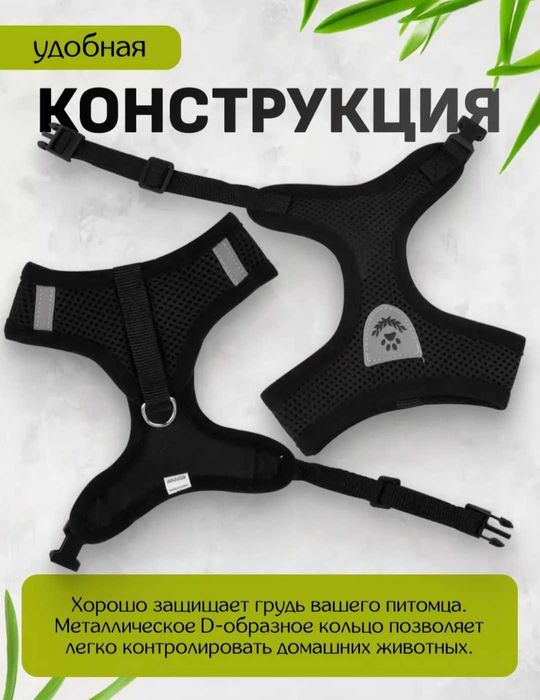 Шлейка+ поводок для собачки