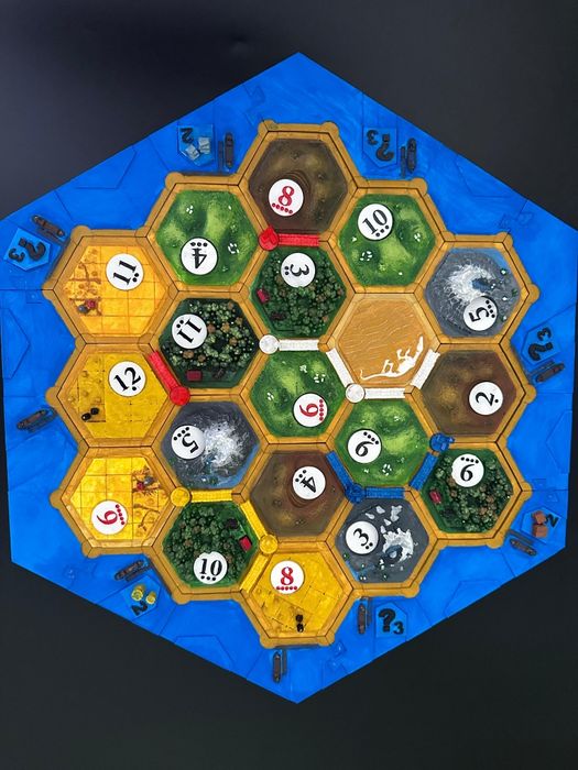 Set Catan 3D – Printat 3D (nepictat)