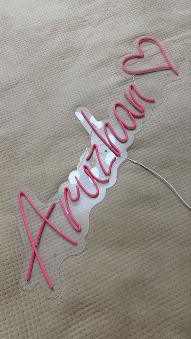 Led надпись неоновая