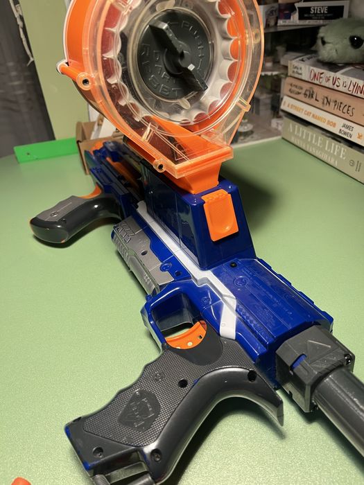 Игрушка «элитная NERF 98697F01 Rampage N-Strike» нёрф, нерф