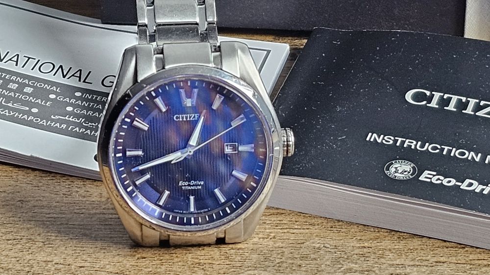 Ceas Citizen - titan, alimentare solară