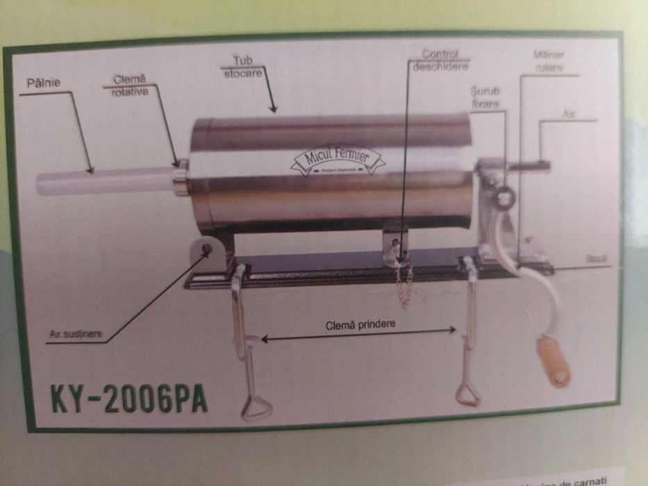 Vậnd mașină de umplut carnati Nou nefolosit