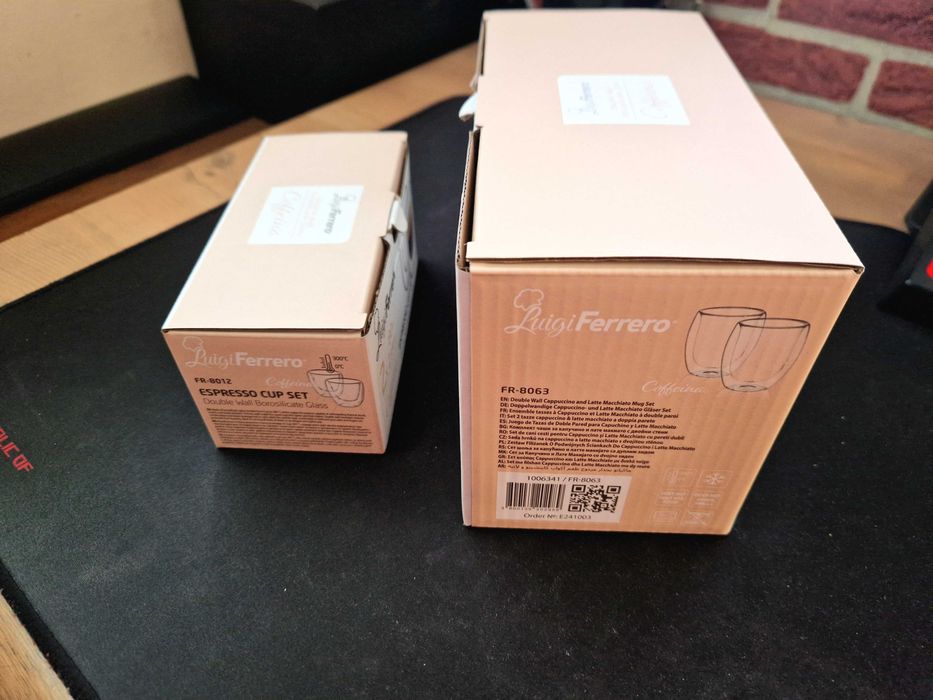 Чаши за капучино и еспресо Luigi Ferrero