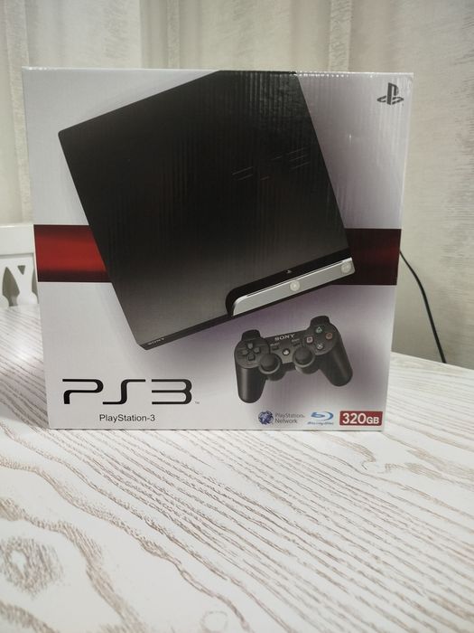 playstation 3 Slim SuperSlim 320GB 20Top oʻyin oʻrnatilgan