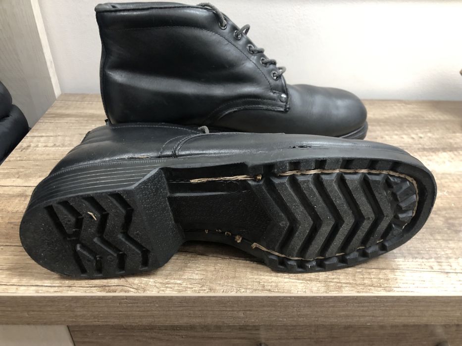 Черни офицерски боти - кубинки, номер 42-43, БНА, естествена кожа