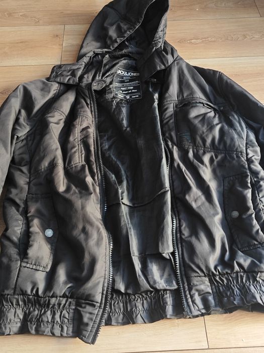 Geaca iarna Jack&Jones Denim black marimea  M 40