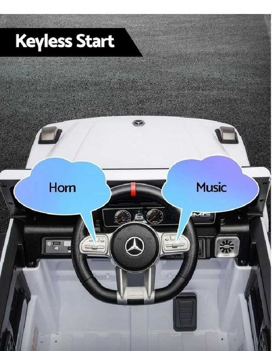 Акумулаторен джип Mercedes G 63 AMG 4X4 Premium 12V/9Ah,120W