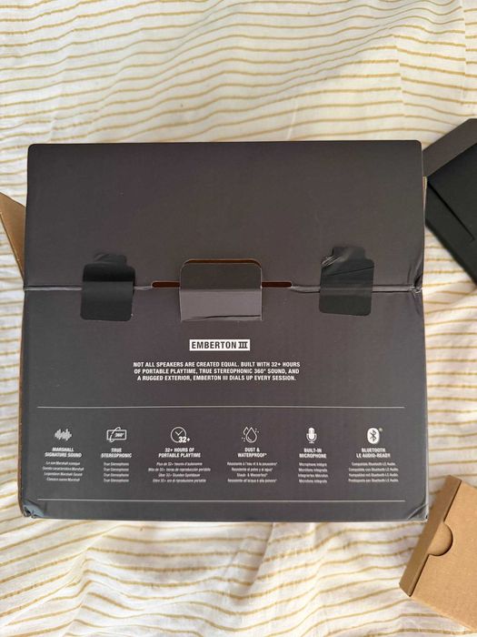 Marshall Emberton III Cream – НОВА Bluetooth колонка